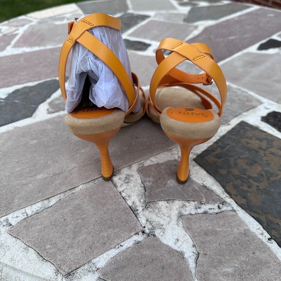 Sarto by Franco Sarto Women's Reily Strappy Dress Sandals Mandarin Size 9M NWOB - Picture 3 of 10